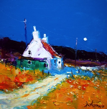 Croft on the road to Tarbert Isle of Harris 12x12 Croft on the road to Tarbert Isle of Harris 12x12